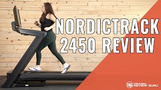 NordicTrack Commercial 2450 Treadmill Review  2023 [upl. by Driskill]