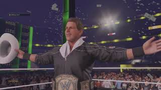 John Bradshaw Layfield vs Rod Van Dam WWE Championship [upl. by Atilem]