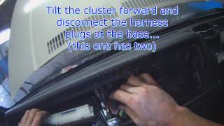 VW A2 Golf Jetta Speedo cable disconnecting from cluster [upl. by Ledah]