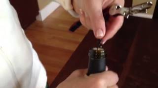 Double hinged corkscrew tutorial [upl. by Llerrahs]