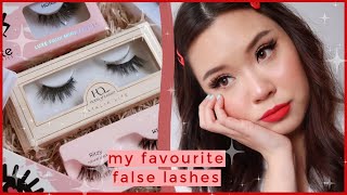 THE BEST FALSE LASHES FOR SMALLER EYE SHAPES 👀 [upl. by Noivax]