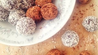 TRUFAS DE CHOCOLATE VEGANAS  fáciles [upl. by Leen882]