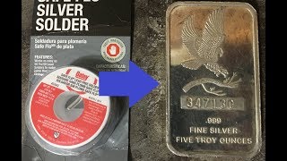 Metal Refining amp Recovery 18 Lead Free Solder [upl. by Neetsuj]