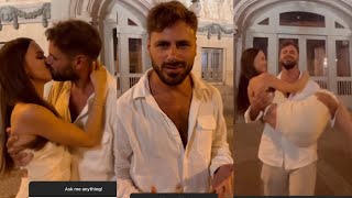 Stjepan Hauser And Maria Vessa Enjoying Together Romance On Romantic Place [upl. by Zusman]