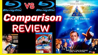 SeaQuest DSV Blu Ray Review Exclusive Image Comparisons Analysis of Complete TV Series Sets Unboxing [upl. by Hut]