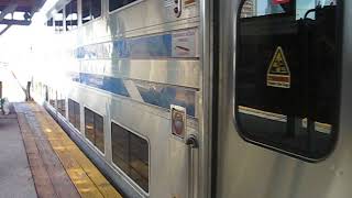 Long Island Rail Road train at Hunters Point Avenue [upl. by Moriarty]