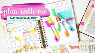 Plan with Me  How I Use My Prayerful Planner to Plan My Day [upl. by Danialah]