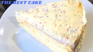 THE BEST Vanilla Cake Recipe  Easy Vanilla Cake Recipe  Moist Vanilla Cake Recipe [upl. by Marketa]