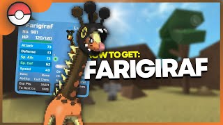 How To Get Farigiraf in PBF  Pokémon Brick Bronze [upl. by Ahsemat]