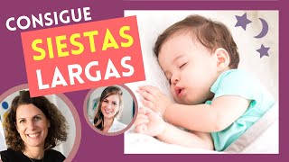 Cómo ALARGAR las SIESTAS de mi BEBÉ ⭐️ Dormir de día ⭐️ Tips sobre sueño infantil [upl. by Alphonso]