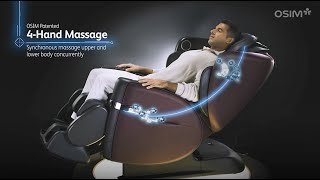 OSIM uDivineV2 Massage Chair  Ultimate massage chair for sports recovery and muscle rejuvenation [upl. by Gromme]