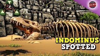 TREX SKULL BASE INDOMINUS REX SPOTTED  RAGNAROK  ARK SURVIVAL EVOLVED [upl. by Ahsiken]