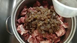 LEM Grinder Homemade Lithuanian Kielbasa Old Recipe [upl. by Droflim630]