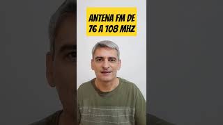 Antena FM Körner 92 para banda estendida do FM [upl. by Hitchcock54]