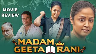 Madam Geeta Rani Raatchasi Hindi Dubbed Full Movie Review  Jyothika  Raatchasi Movie In Hindi [upl. by Tilly]