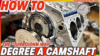 How to Degree a Camshaft  Easy you can do it [upl. by Yrrac]