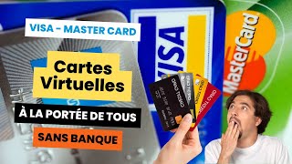 🔥 Comment Avoir des CARTES Virtuelles VISA et MASTER CARD pour Paiement et Réception En ligne 2024 [upl. by Alonso]