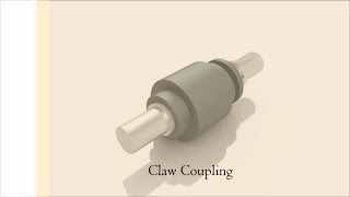 Claw Coupling assembly animation  Shaft Couplings  Autodesk Inventor [upl. by Arodal]