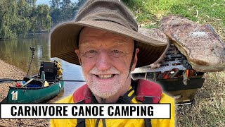 Carnivore Canoe Camping Thriving Without Fridge [upl. by Verity311]