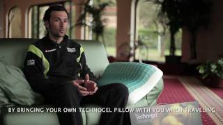 Ivan Basso Training with Technogel Sleeping [upl. by Eimor254]