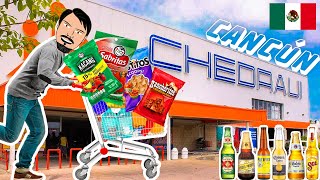 🟢 🛒 CHILENO visita Supermercado en MÉXICO 🇨🇱 🇲🇽  CHEDRAUI  CANCUN chedraui misterroka cancun [upl. by Esyned]