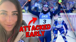 Womens Biathlon Pursuit Breakdown  Ruhpolding 2024 [upl. by Llerruj]