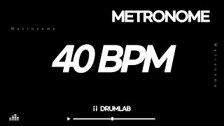 메트로놈 40 BPM  Metronome [upl. by Jae]