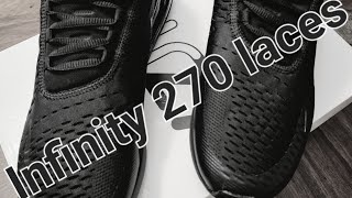 Nike 270 Infiniti Laces [upl. by Lyman]