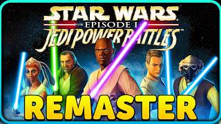 Star Wars Episode I Jedi Power Battles Remaster CONFIRMED Details Gameplay Release Date  More [upl. by Benzel323]