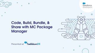 TDX22 Developer Session Code Build Bundle amp Share with MC Package Manager [upl. by Nolyag937]