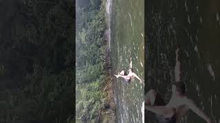 Swimming at Abrams Falls Smoky Mountains 😍 [upl. by Atillertse]