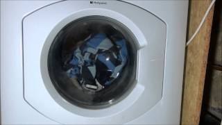 Hotpoint HF8B593 Washer  Cotton standard 60 Superwash Main wash 13 [upl. by Muscolo]