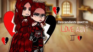 Descendants OG CharactersFtRed and Uma react to Rise of Red quotLove aint itquot [upl. by Teak217]