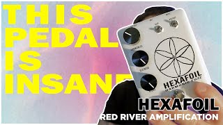 One Of The BEST Guitar Tones Ive EVER HEARD Hexafoil Harmonic Fuzz [upl. by Ynolem]