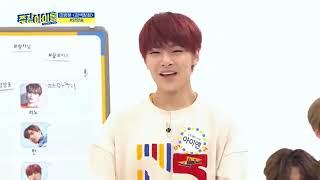 WEEKLY IDOL STRAY KIDS YANG JEONGIN AEGYO [upl. by Eneja890]