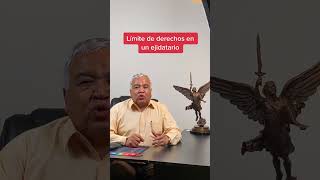 DERECHOS DE UN EJIDATARIO tierrasejidalestierrasinhospitas propiedades [upl. by Aiuqcaj]