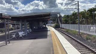 Brisbane CityBeenleigh Train Platform 1 Arrival Announcement At Enoggera Train Station [upl. by Olyhs515]