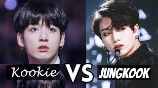 BTS Kookie VS JUNGKOOK  Two Sides of Jeon Jungkook [upl. by Notlef]