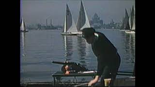 Late 1940s ACL movie A Yachtsmans Dream shot by E A Rutland at QCYC [upl. by Zalea729]