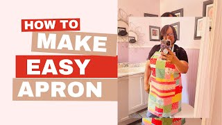 APRON SEWING TUTORIAL [upl. by Indihar436]