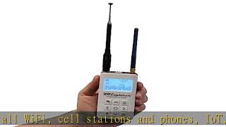 RF Explorer Digital Handheld Spectrum Analyzer 6G Combo Plus  Slim [upl. by Zuzana887]