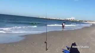 Fishing Far Rockaway beach [upl. by Kempe439]