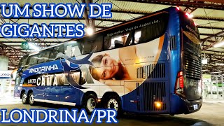 SAÍDAS EM PESO NA RODOVIÁRIA DE LONDRINAPR  MOVIMENTAÇÃO DE ÔNIBUS DAS 2315 ÀS 2345 [upl. by Leehar556]