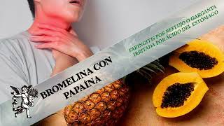 BROMELINA Y PAPAÍNA DOS PODEROSAS ENZIMAS OCULTAS EN LA PIÑA Y LA PAPAYA [upl. by Serle762]