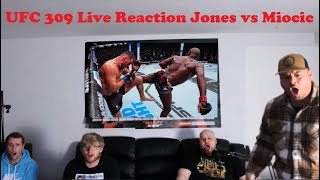 UFC 309 Live Reaction Jones vs Miocic [upl. by Norina]