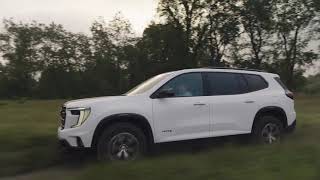 2024 GMC Acadia AT4 Running Footage Conquer the Terrain with Confidence [upl. by Gus]