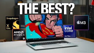 Intel vs Snapdragon vs AMD vs M3 The Best Laptop Processor [upl. by Igor]