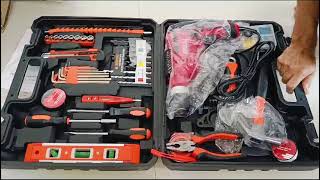 Ibell impact drill set unboxing desimachinereview shortvideo s tools powertools drilldoz [upl. by Pelmas]