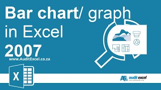 Bar chart graphs in Excel 2007 same as in the latest versions of Excel [upl. by Siramaj]