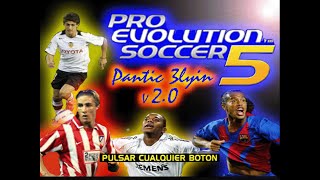 PES 5 PS2  Pantic 3lyin Mix Patch v20 200506 season [upl. by Kimbell]